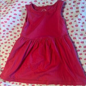 Primary Red Sleeveless Dress 3T